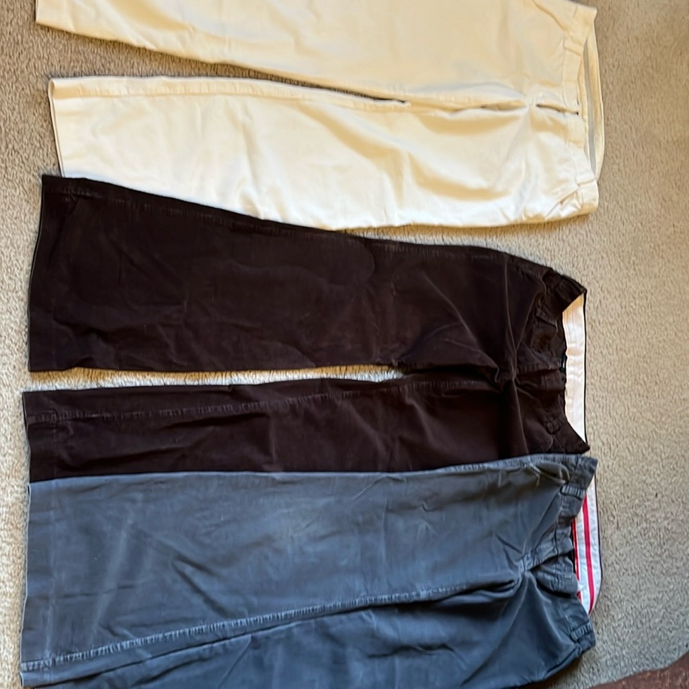 3 pairs J Crew Tall Corduroy Pants